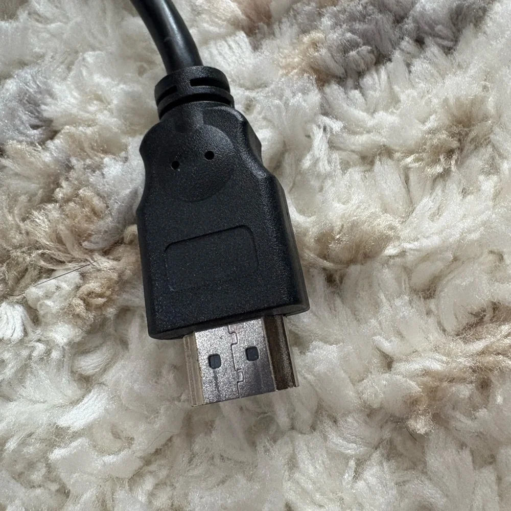 Black HDMI Cable